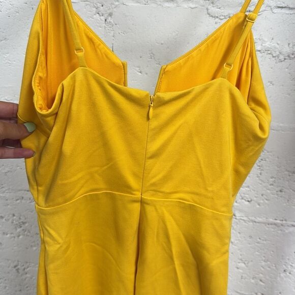 NBD Yellow Tie Front Sundress - YELLOW - NBD - Size Small - - Picture 2 of 3